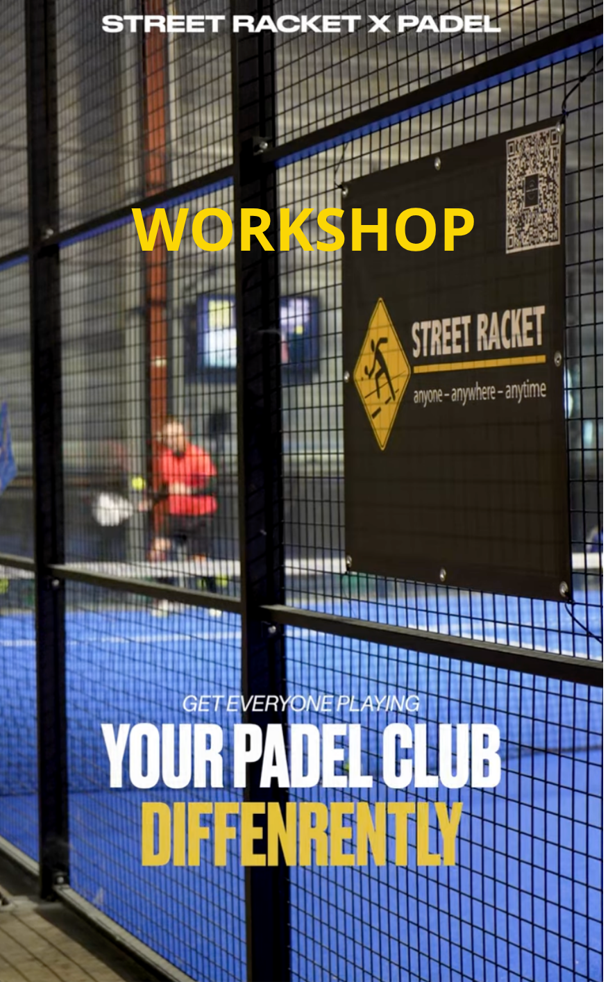 Atelier découverte et challenge Street Racket - 2h30 - Clubs