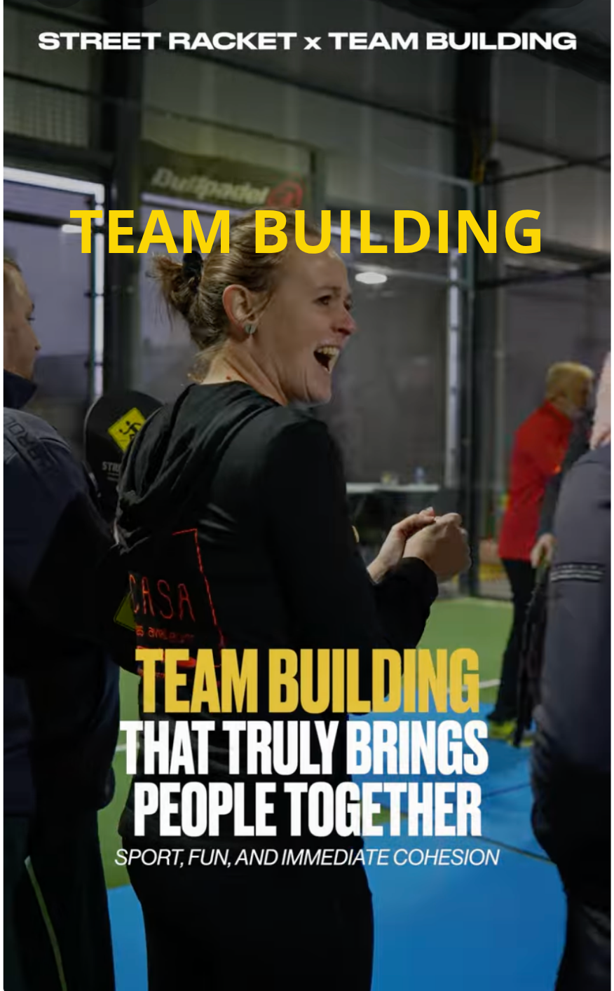 Team building découverte et challenge Street Racket - 2h30 - Entreprises